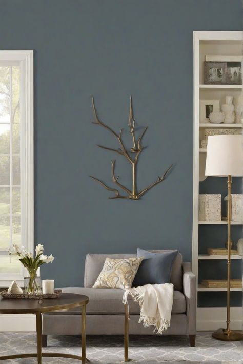 Knoxville Gray, wall paint, living room, top picks Knoxville Gray, Living Room Wall Paint, Room Wall Paint, Beige Kitchen Cabinets, Living Room 2024, Grey Painted Walls, Wall Paint Color, Contemporary Design Style, Accent Wall Colors