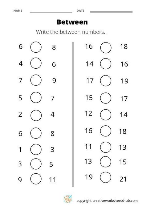 Kindergarten Maths l Before , After, and Between - creativeworksheetshub | Kindergarten math, Kindergarten math free, Mathematics worksheets Maths Kg2 Worksheets, Kg Class Maths Worksheet, Class Ukg Math Worksheet, Mathematics Kindergarten Worksheets, Work Sheet Math Kg2, Class Nursery Worksheets Maths, Worksheet Of Maths For Class 1, Maths Work Sheet For Kg, Math Sheets For Kg2