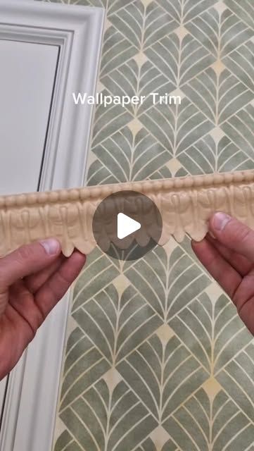 DecWOOD Mouldings on Instagram: "Wallpaper Borders💚✨️

As the last reel on this project got so much love, we thought we'd share a few more images for you.😍 The moulding was used around the doors, skirting, architrave, and as a coving trim.🫶

Let us know what you think?
.
.
.
#decwood #wallpaperborders #wallpaper #wallpapertrim #greeninteriors #interiors #interiordesign #architrave #diyinteriors #interiorsarchitecture #interiordecor #interiordesign #DIY #englishinterior" Decwood Mouldings, Princess Apartment, Alpine Interior, Messy Edges, Victorian Beach House, Wallpapered Walls, Fabulous Wallpaper, Decorating Above Kitchen Cabinets, English Interior