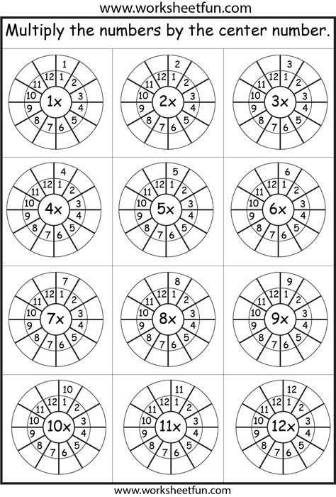 1-12 Times Tables Maths Times Tables, Times Tables Worksheets, Multiplication Worksheets, Math Multiplication, Math Time, Third Grade Math, Homeschool Math, 4th Grade Math, Free Printable Worksheets