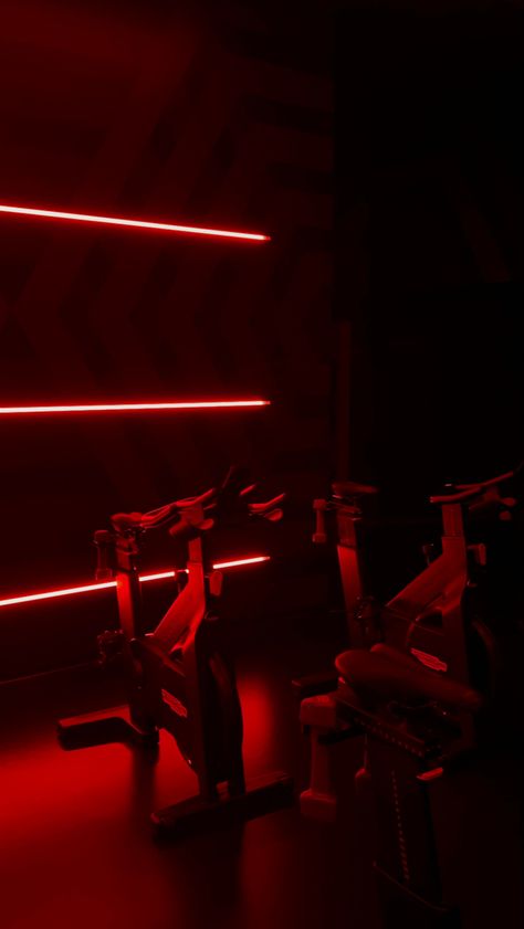 workout studio - cycling Gym Studio Aesthetic, Spinning Workout Aesthetic, Spin Class Aesthetic, Lagree Studio, Cycle Studio, Workout Studio, Cycling Studio, Spin Instructor, Gym Garage