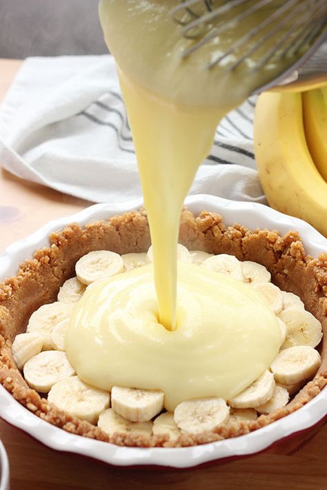 Banana Pies Recipes, Banana Pie Cheesecake, The Best Banana Cream Pie, Banana Pudding Cream Pie, Banana Bread Pie, Banana Cream Pie For Two, Banana Cream Bars Desserts, Banana Cream Pie Recipe With Meringue, Recipe For Banana Cream Pie