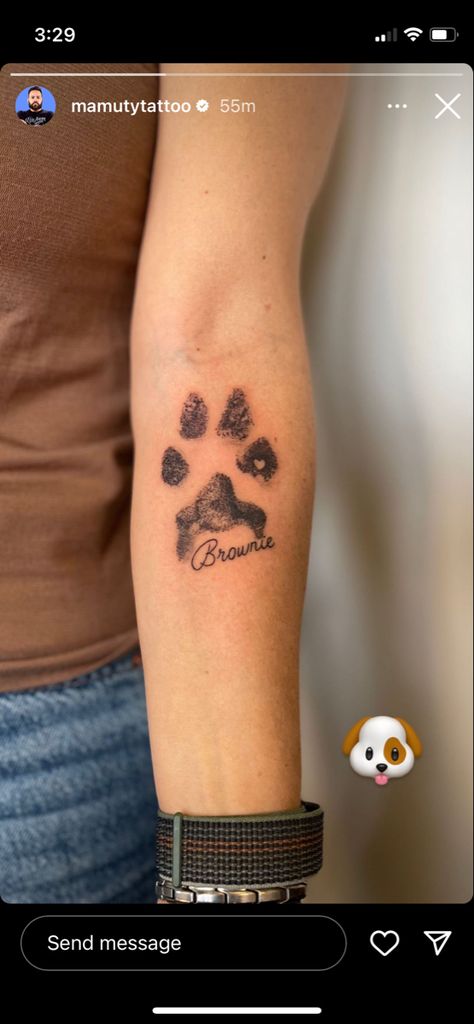 Roseary Tattoo, Pepper Tattoo, Dog Pawprint Tattoo, Pet Memorial Tattoo, Pawprint Tattoo, Dog Paw Tattoo, Ribcage Tattoo, Cross Tattoos For Women, Cross Tattoos