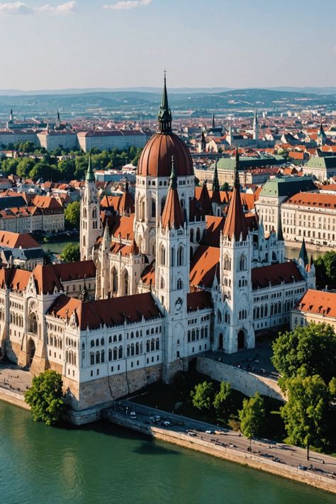 Uncover Hidden Gems in Hungary That Most Tourists Miss! Lake Balaton Hungary, Lake Balaton, Luxury Architecture, Cities Of The World, Hungary Travel, Buda Castle, Luxury Travel Destinations, Beautiful Cities, Beautiful Park