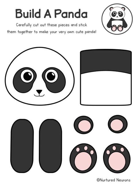 Panda Bear Crafts, Panda Activities, Panda Craft, Panda Birthday Party, Panda Birthday, Panda Party, Panda Art, Bear Crafts, Animal Crafts For Kids