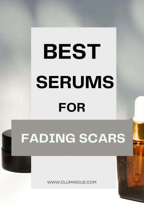 Best serums to help you fade scars Acne Scar Skin Care Routine, How To Fade Scars, Scar Serum, Best Serums, Products For Dry Skin, Acne Scaring, Clear And Glowing Skin, Dry Skin Acne, Rough Bumpy Skin