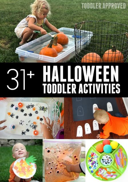 Toddler Approved!: 31+ Awesome Halloween Activities for Toddlers Halloween Toddler Party, Halloween Activities For Toddlers, Fun Halloween Activities, Halloween Themed Activities, Halloween Sensory, Halloween Toddler, Toddler Parties, Halloween Traditions, Halloween Preschool