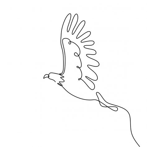 Fineline Eagle Tattoo, On Eagles Wings Tattoo, Eagle Doodle, Drawing Eagle, Eagle Outline, Small Eagle Tattoo, Animal Line Drawings, Hawk Tattoo, Eagle Drawing