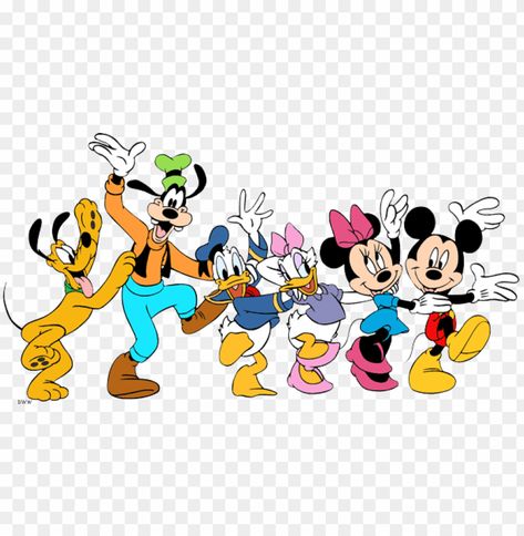 Mickey And Friends Svg, Disney Clipart Free, Disney Png Free, Friends Svg Free, Disney Ceramics, Disney Clip Art, Animated Disney Characters, Birthday Tarpaulin Design, Mickey Mouse Background