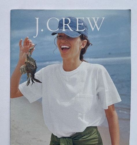 Vintage Jcrew Catalog, Old Jcrew Catalogs, Jcrew Catalog 90s, Vintage J Crew Catalog, Jcrew Style Inspiration, J Crew 90s, Old J Crew, Jcrew Summer, J Crew Catalog