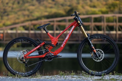 Intense Bikes, Mountain Bike Action, Downhill Bike, Downhill Mtb, New Bike, Mtb Bike, Facebook Page, Mountain Bike, First Look