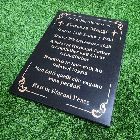 #memorial #memorialgravestone #cemetary #memorialgrave #plaque #memorialday #Headstone #headstones #usa #production #gravestone #graveyard #blackgranite #gift #lovedog 9 December, Memorial Plaque, Insta Posts, In Loving Memory, Graveyard, Memorial Day