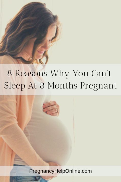 Whoever said, “You better sleep now because you won’t get much sleep when the baby comes!” has clearly never been pregnant. If you’re getting near to the end of your pregnancy, then you know getting a good night sleep is virtually impossible right now. Here are 8 reasons why. #pregnancytips #pregnancyproblems Pregnancy Insomnia, 8 Months Pregnant, Pregnant Sleep, Pregnancy Help, Pregnancy Problems, Pregnancy Advice, Restless Leg Syndrome, Can't Sleep, Cant Sleep