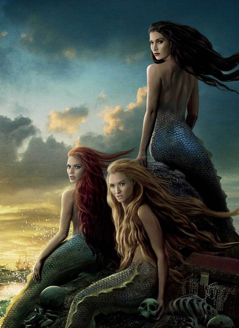 pictures of mermaids | Mermaid - Pirates of the Caribbean Wiki - The Unofficial Pirates of ... Fantasy Mermaids, Mermaid Fairy, Real Mermaids, Mermaids And Mermen, Mermaid Life, Beautiful Mermaids, Mystical Creatures, Mermaid Art, Magical Creatures