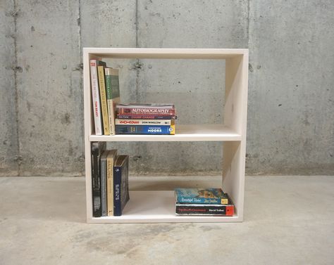 "Simple bookshelf made for simple minimal spaces looking for easy storage. These bookcases are perfect for displaying all of your favorite books and everyday items. Can also be used as a shoe rack. This simple minimal bookcase is made from reclaimed pine wood which has been cleaned, sanded and finished for protection. This listing is showing the Whitewash color stain Dimensions shown: 26.5\" High 24\" Wide 11.5\" Deep Shelf height is about 12\" High Custom colors and sizes available upon request, please email for custom orders *ITEMS ARE MADE TO ORDER, READY TO SHIP IN 3-4 WEEKS* Please note that because our items are made to order, color, size and appearance variations may occur. No two items are exactly alike. That is the nature and beauty of handmade! Wood is a natural product so you ma Nature, Minimal Bookcase, Minimal Bookshelf, Bookshelves Aesthetic, Simple Bookcase, Solid Wood Bookshelf, Deep Shelf, Simple Bookshelf, Wood Bookshelf