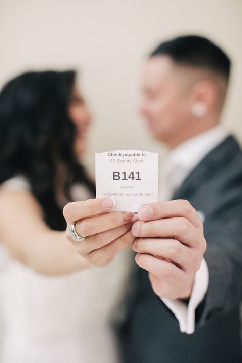 Wedding In Court House, Courthouse Photography, Courthouse Ceremony, Christine Lee, San Francisco Elopement, City Hall Wedding Photos, Canteloupe, Courthouse Wedding Photos, Quick Wedding