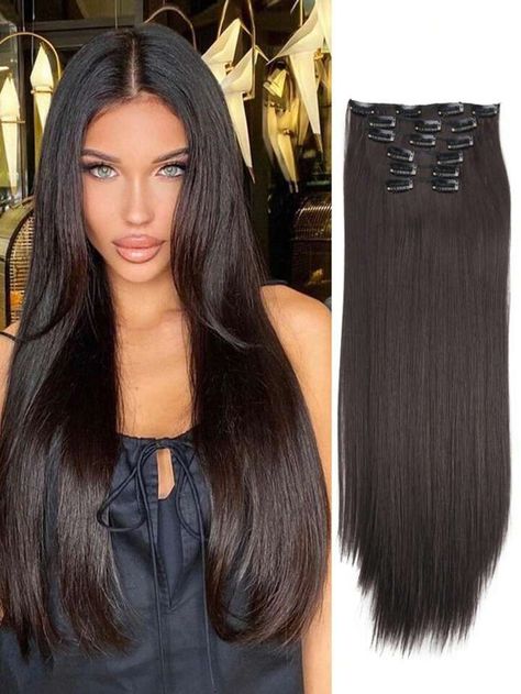 Girls Party Wear, Seamless Hair Extensions, Hairpieces For Women, Hair Extension Clips, Teen Girl Dresses, Wigs Hair Extensions, Clip In Hair Extensions, Perm, Blonde Highlights