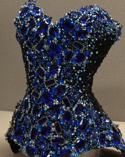 The Blondes Diamond Corset, Bone Corset, Blue Is My Favorite Color, The Blonds, Hope Diamond, Lady Sings The Blues, Jewellery Crystal, Prom Inspo, Diamond Glitter