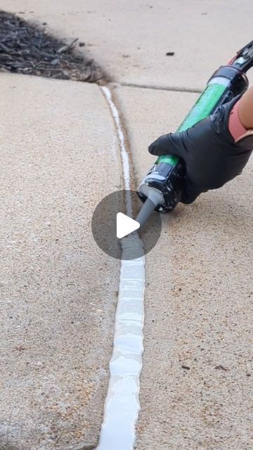 DAP Global Inc. on Instagram: "Seal those gaps and prevent unwanted plant growth! 💪 - - - #DIYWithDAP #homeimprovement #homemaintenance #exterior #driveway #concrete #AMPSealants #diy #easyfix" Diy Concrete Decor Ideas, How To Repair Cracked Concrete, Diy Driveway Ideas Cheap, Diy Concrete Driveway, Driveway Culvert, Yard Upgrades, Driveway Ideas Cheap, Fix Cracked Concrete, Repair Concrete Driveway