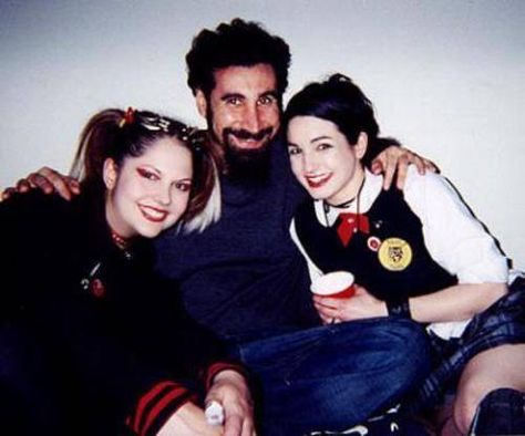 Image uploaded by Gøth Mamadas. Find images and videos about serj tankian and lindsey way on We Heart It - the app to get lost in what you love. Lyn Z, Lindsey Way, Serj Tankian, Self Indulgence, Casual Dress Women, Female Outfits, Mindless Self Indulgence, System Of A Down, Emo Bands