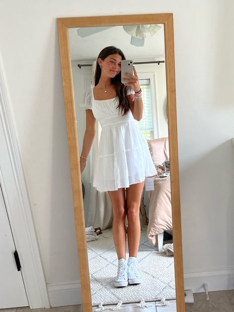 Hollister Saidie Skort Dress curated on LTK Hollister Clothes, Skort Dress, Teen Dress, Teenage Girl Outfit, Hollister Dresses, Spring Summer 2024, Summer 2024, Fitness Inspo, Spring Outfits