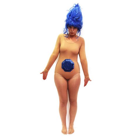 Sometimes you really just want to dress up as an inanimate object. #costumes Troll Doll Costume, Troll Wig, Doll Fancy Dress, Troll Costume, Steampunk Halloween, Crazy Costumes, Troll Party, Horse Costumes, Troll Doll