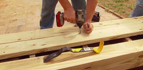 Watch this video to find out how to remove old deck boards and install new wood decking the right way so it will last. Wood Decking, Deck Repair, Laying Decking, Deck Installation, Deck Construction, Deep Cleaning Tips, Cool Deck, Deck Plans, Deck Boards