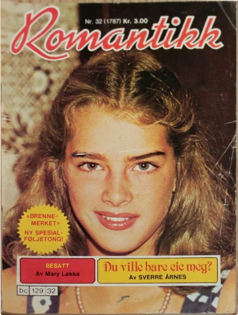 Brooke Shield, Fashion Influencer, Brooke Shields, Glamour Makeup, M Sorry, Say Something, Very Rare, Magazine Cover, Norway