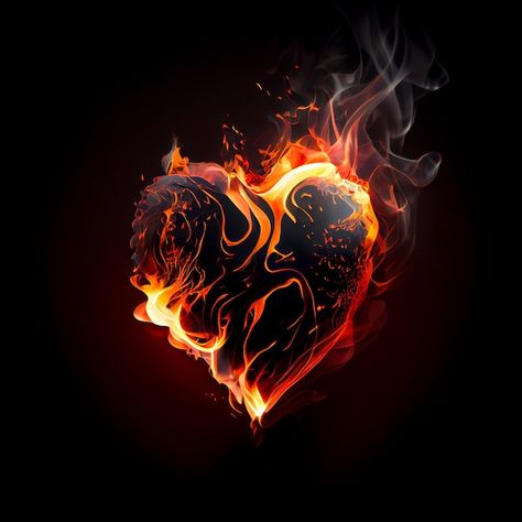 2024 Journaling, Heart On Fire, Burning Heart, About Heart, Dear Future, Fire Heart, Photo Heart, 60 Seconds, Natural Wellness