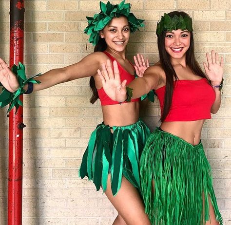 Hula Outfit Women, Hawaiian Dress Up, Hawaii Outfits Party Hawaiian Dresses, Hawai Party Outfit, Hula Dancer Costume, Aloha Party Outfit, Hawaii Costume, Hawaiian Party Outfit, Luau Costume