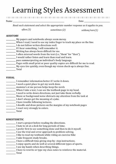 Learning Style Inventory Questionnaire Learning Styles Survey, Student Teacher Binder, Learning Style Inventory, English Phonics, Teacher Binder, Make School, Essay Writer, Learning Strategies, Learning Style