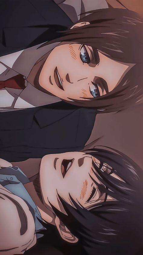 Eren And Mikasa Manga, Eren Jaeger X Mikasa, Eren Jaeger And Mikasa, Eren And Mikasa Fanart, Eren Jaeger Anime, Eren Jaeger Mikasa, Mikasa And Eren, Attack On Titan Wallpaper, Titan Wallpaper