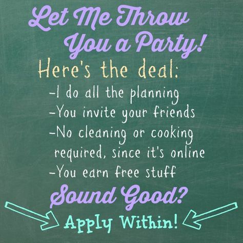 Facebook Party Graphics, Tupperware Party Ideas, Hostess Wanted, Pure Romance Consultant Business, Scentsy Facebook Party, Norwex Party, Tupperware Consultant, Pure Romance Consultant, Pampered Chef Party