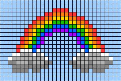 Alpha pattern #98223 | BraceletBook | Piksel sanat şablonları, Piksel sanatı, Kanaviçe tasarımları . #Rainbow_Alpha_Pattern #Duplicate_Stitch_Patterns #Pixel_Art_Rainbow #Rainbow_Pixel_Art Rainbow Alpha Pattern, Pixel Art Rainbow, Rainbow Pixel Art, Pixel Rainbow, Duplicate Stitch, Unicorn Cross Stitch Pattern, Tiny Cross Stitch, Pixel Art Templates, Tapestry Crochet Patterns