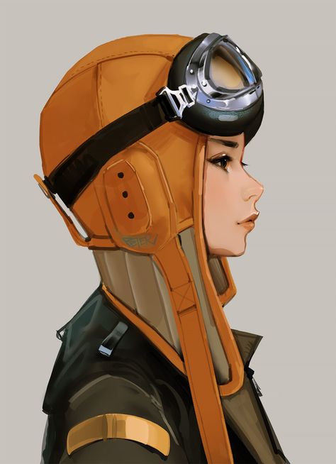 Pilot Character, Google Girl, Art Story, Illustration Girl, Drawing Practice, New Work, Illustration Design, Cool Art, Concept Art