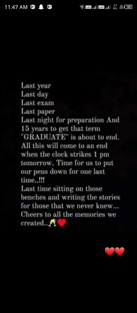 Farewell Day Captions, Quotes For Last Day Of College, Clg Life Ending Quotes, Quotes On College Friends, Last Day Of Exam Quotes, Last Day Of Clg Quotes, Final Year Quotes College Feelings, College Quotes Memories, Exam Notes For Instagram