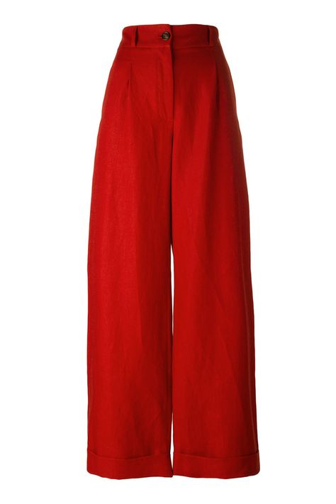 Red Pants Outfit, Red Wide Leg Pants, Casual Sporty Outfits, Cropped Wide Leg Trousers, Harry Styles Outfit, Red Trousers, Red Clothing, Fashion Design Patterns, Clueless Outfits