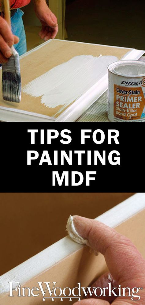 Mdf Furniture, Tips For Painting, Advanced Woodworking Plans, Mdf Cabinets, Mdf Crafts, Woodworking Project Plans, La Rive, Learn Woodworking, Pallet Crafts