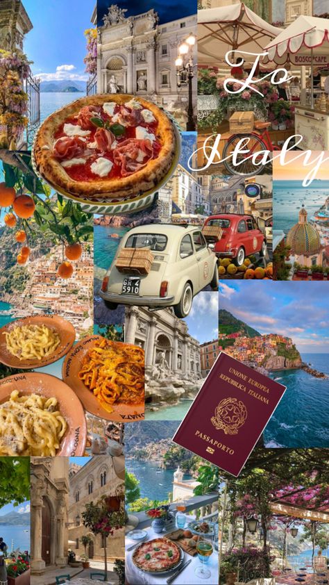 Italy Vibes, Travel Collage, Vision Board Wallpaper, Travel Wallpaper, Italy Aesthetic, Fun Places To Go, Summer Backgrounds, Dream Travel Destinations, Cute Wallpaper For Phone