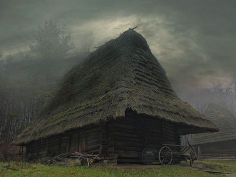 Ukraine Country, Medieval Village, Gothic Architecture, Old Barns, Planet Earth, Slovenia, In The Woods, Serbia, Vikings