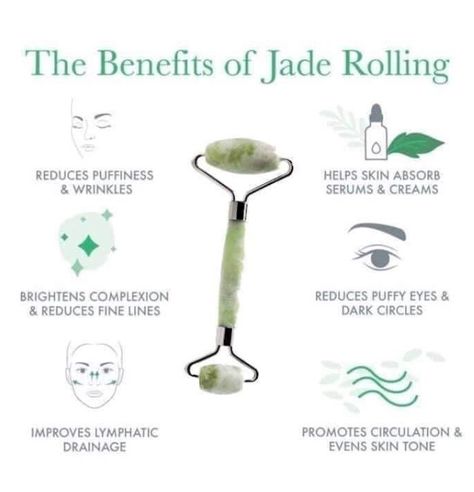 Jade Rolling, Face Massager Tool, Facial Routine Skincare, Skin Roller, Roller Massage, Facial Massage Routine, Facial Routines, Basic Skin Care Routine, Healthy Skin Tips