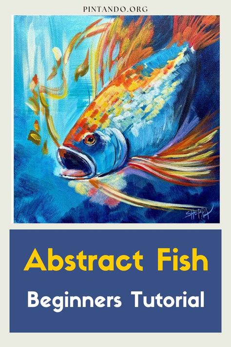 Dive into the world of art with our latest tutorial: "Abstract Fish | Expressionism & Realism Fusion | Beginners Tutorial." Whether you're a seasoned artist or just starting out, this step-by-step guide will help you create a mesmerizing masterpiece that combines the power of Expressionism and Realism. Unleash your creativity and explore the depths of your imagination as we paint a unique fusion of abstract fish. Join us on this artistic journey and discover the magic that happens Abstract Fish Painting, World Of Art, Acrylic Painting Tutorials, Painted Boards, Painting Tutorials, Fish Painting, Paint Ideas, Fish Art, Welcome To The World