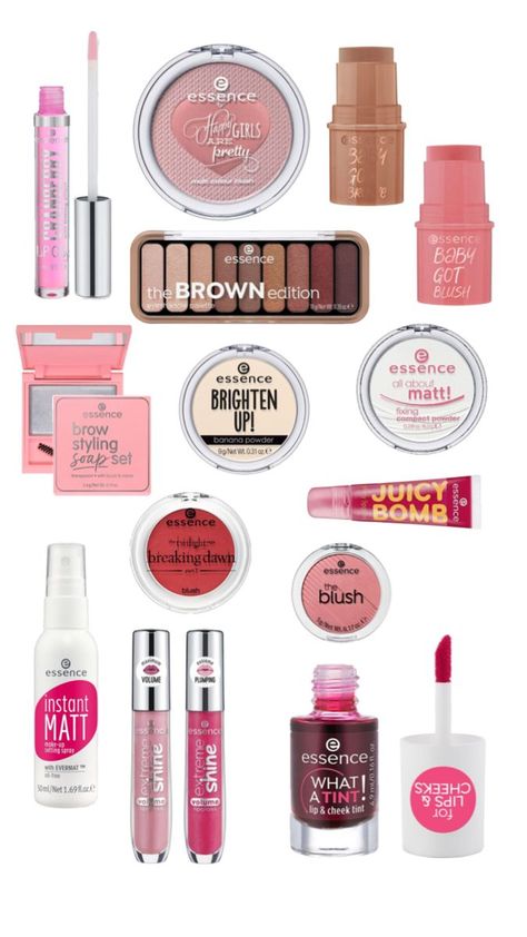 essence makeup you must have Essence Products, Cosmetics By Brand, Must Have Makeup, Powder Soap, Dag Make Up, Flawless Base, Brow Styling, Essence Makeup, Sephora Skin Care