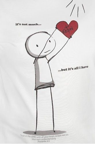 adorable<3 "It's not much, but it's all I have" Art, Charlie Brown