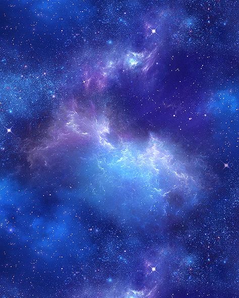 eQuilter In Space - Universal View - Royal Blue Royal Blue Asthetics, Blue Space Aesthetic, Purple And Blue Aesthetic, Light Blue Galaxy, Royal Blue Aesthetic, Blue Purple Aesthetic, Background Light Blue, Royal Blue Walls, Royal Blue Wallpaper