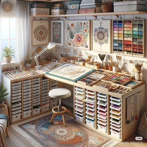 Organized Art Studio, Cozy Hobby Room, Home Art Studios, Dream Art Room, Rangement Art, Corporate Lawyer, Artist Desk, Architectural History, Quit My Job