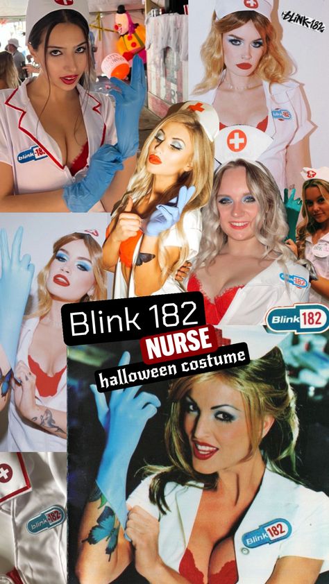 blink 182 nurse costume, iconic hallwoeen costumes, halloween costume ideas, college halloween costume ideas, halloween costumes not basic, different halloween costumes, nurse hallwoeen costume, Blink 182 Costume, Blink 182 Halloween, Halloween Costumes Not Basic, Halloween Costume Ideas College, Costume Ideas College, Blink 182 Nurse, Blink 182 Nurse Costume, Different Halloween Costumes, College Halloween Costume Ideas