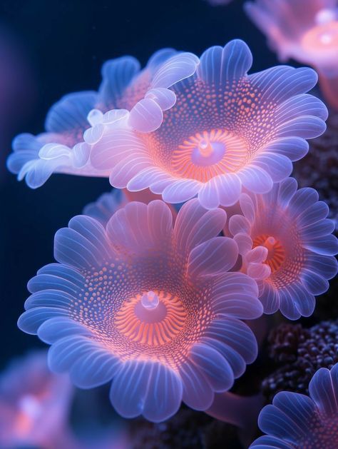 Coral Reef Photography, Sea Cottage, Underwater Flowers, Ocean Plants, Alien Plants, Microscopic Photography, Underwater Plants, Micro Photography, Mushroom Pictures