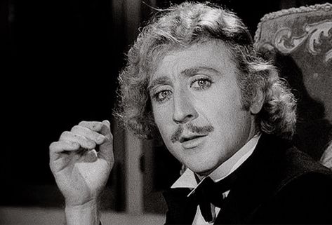 gene wilder looking like an old timey lesbian Gene Wilder Young Frankenstein, Crazy Scientist, Wonka Chocolate Factory, Ink Pot, Dr Frankenstein, Gene Wilder, Wonka Chocolate, Young Frankenstein, Gender Envy