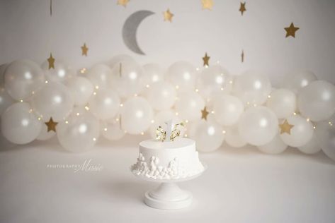 Star Cake Smash, Twin Cake Smash, Cake Smash Inspiration, Cake Smash Theme, Baby Birthday Photoshoot, Smash Cake Girl, Baby Cake Smash, Baby Birthday Decorations, 1st Birthday Photoshoot